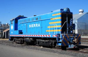 Sierra Northern old diesel locomotive