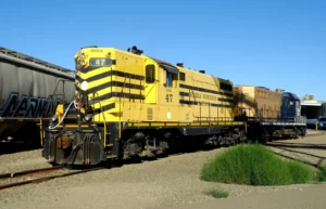 Sierra Northern 1950s-modern diesel locomotives on West Sacramento Division