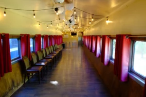 Sierra Northern River Fox Train - open interior