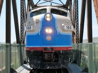 Sierra Northern old diesel locomotive